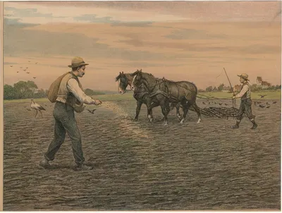 Kornet sås by Poul Steffensen, 1910 — digital art print download