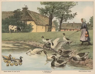Ved Andedammen by Poul Steffensen, 1910 — digital art print download