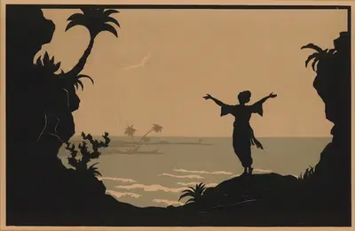 Синдбад-мореплаватель by Вюрле и сын, 1932 — digital art print download