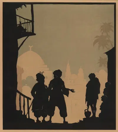 Синдбад-мореплаватель by Вюрле и сын, 1932 — digital art print download