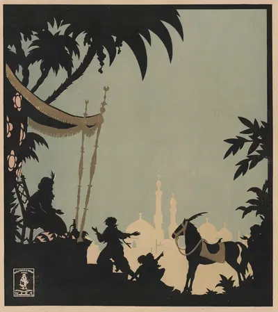 Волшебная лошадь by Вюрле и сын, 1932 — digital art print download
