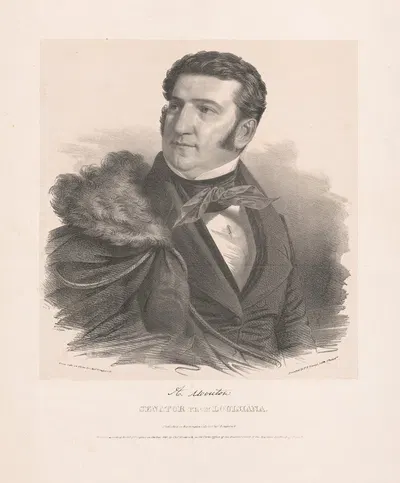 A. Mouton, senator from Louisiana by Charles Fenderich, 1840 — digital art print download