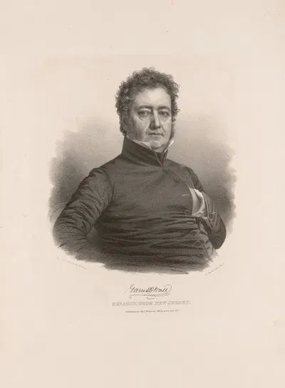 Garret D. Wall, senator from New Jersey by Charles Fenderich, 1835-1841 — digital art print download