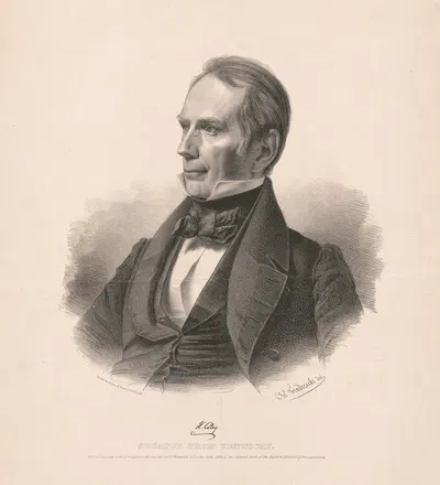 Henry Clay, senator from Kentucky by Charles Fenderich, 1837 — digital art print download