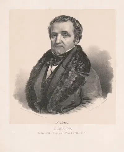 John Catron, judge of the Supreme Court of the U.S. by Charles Fenderich, 1839 — digital art print download