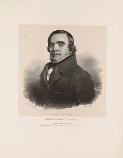 Robert Carter Nicholas, senator from Louisiana by Charles Fenderich, 1840 — digital art print download
