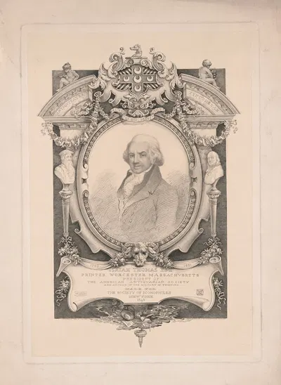 Isaiah Thomas esq. by Francis Scott King, 1898 — digital art print download