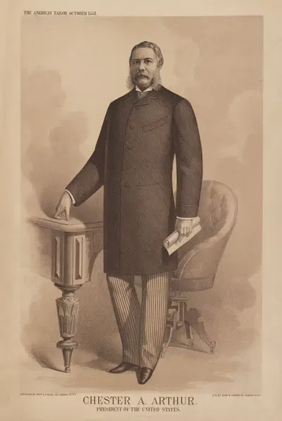 Честер А. Артур. Президент Соединенных Штатов by Г. Х. Бюк и Ко., 1881 — digital art print download