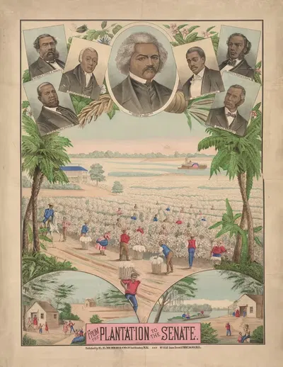 От плантации до Сената by Гейлорд Уотсон, 1883 — digital art print download