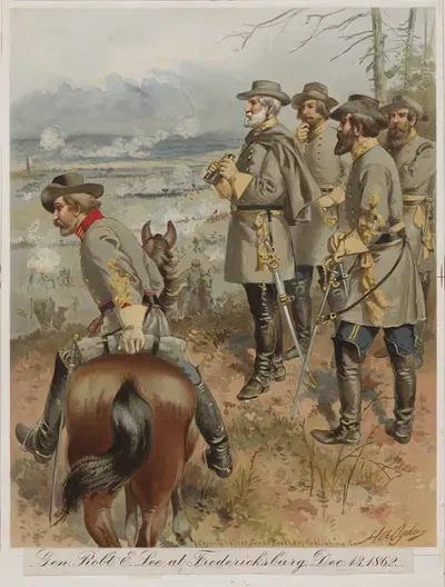 Генерал Роберт Э. Ли в Фредериксберге, 13 декабря 1862 by Генри Александр Огден, 1900 — digital art print download