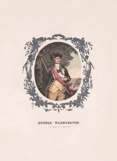 George Washington by Louis N. Rosenthal — digital art print download