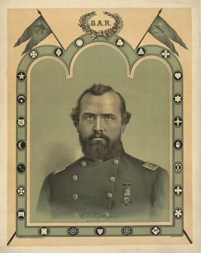 Доктор Бенджамин Ф. Стивенсон by Шобер и Карквиль, 1884 — digital art print download
