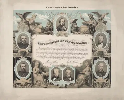 Прокламация об освобождении. Прокламация губернатора by Теодор Шрейдер, 1865 — digital art print download