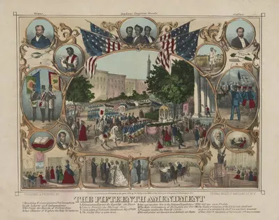 The Fifteenth amendment by Thomas Kelly, 1870 — digital art print download