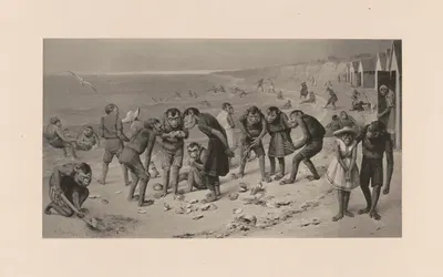 Доисторический Ньюпорт by Уильям Холбрук Бирд, 1889 — digital art print download