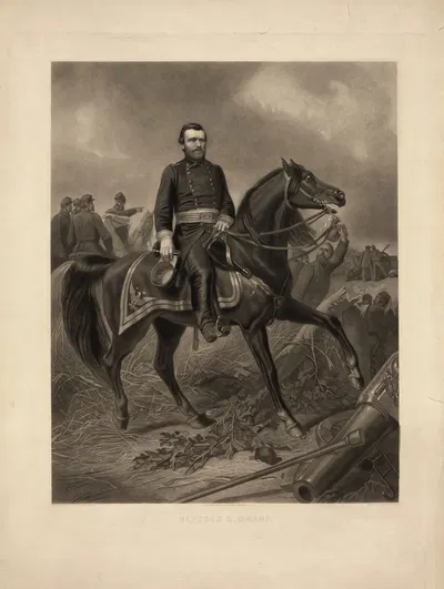 Ulysses S. Grant by William Sartain, 1892 — digital art print download