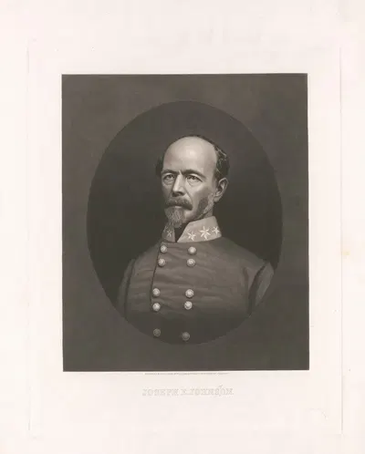 Joseph Eggleston Johnston by William Sartain, 1860-1890 — digital art print download