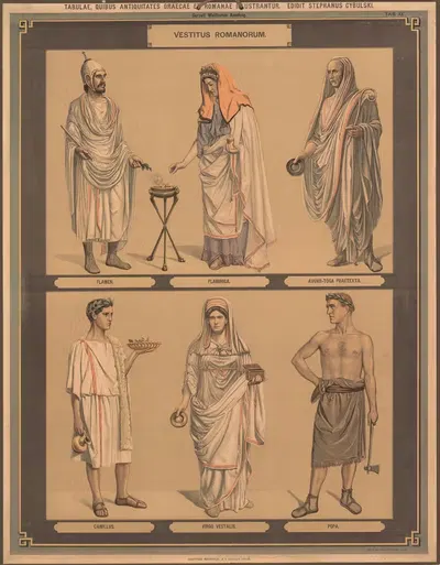 Римские костюмы by Бронислав Гембаржевский, 1906 — digital art print download