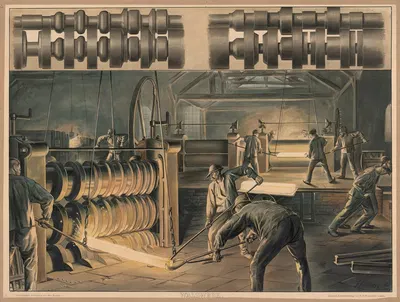 Walzwerk by Bruno Héroux, 1910 — digital art print download