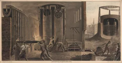 Leuchtgasgewinnung by Bruno Héroux, 1910 — digital art print download