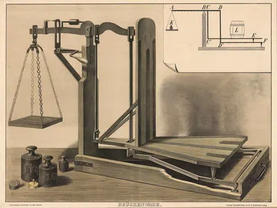 Brückenwage by Bruno Héroux, 1910 — digital art print download
