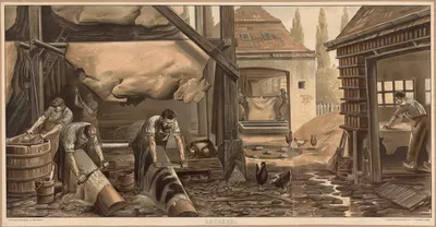 Gerberei by Bruno Héroux, 1910 — digital art print download