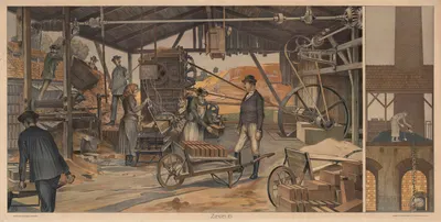 Ziegelei by Bruno Héroux, 1910 — digital art print download