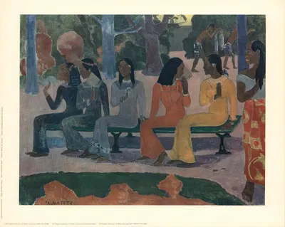 Поль Гоген, Та Матете by Керкль Франсэ д'Ар, 1952 — digital art print download