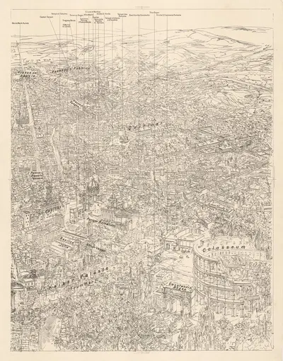 Рим by Эд Хёльцель, 1900 — digital art print download