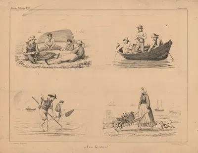 Фра Кюстен by Эмиль Бэрентцен, 1863 — digital art print download