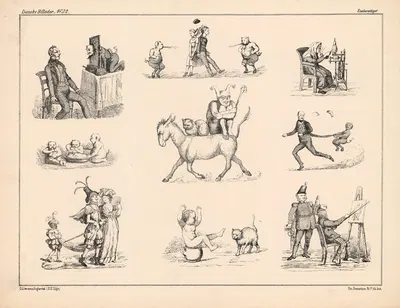 Groteske situationer by Emil Bærentzen, 1863 — digital art print download