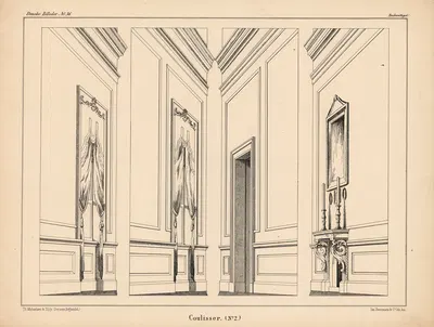 Кулисир. (№ 2) by Эмиль Бэрентцен, 1863 — digital art print download