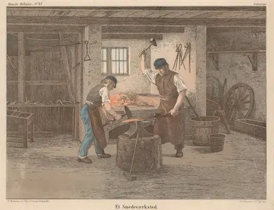 И Сметеверкстед by Эмиль Бэрентцен, 1863 — digital art print download