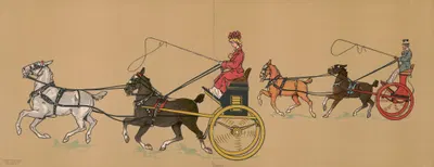 Тандем by Джордж Маркендорф, 1907 — digital art print download
