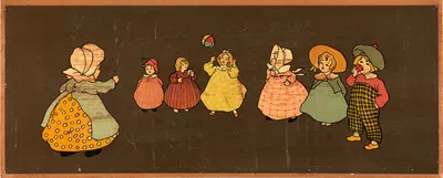 Игра в мяч by Гертруд Каспари, 1905 — digital art print download