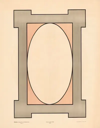 Enders drawing boards vol.2 Pl.06 by Hermann Enders, 1911 — digital art print download