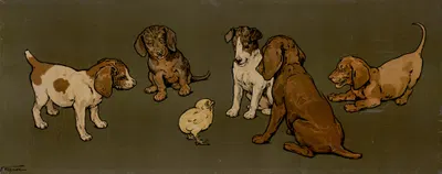 Укусает ли это by К. Вагнер, 1911 — digital art print download