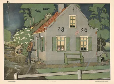 Гроза by Лит. Дж. Беерта, 1904 — digital art print download