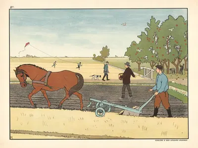 На поле by Лит. Дж. Беерта, 1904 — digital art print download