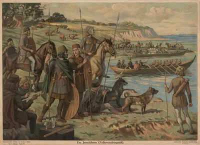 Из железного века by Луплау Янссен, 1907 — digital art print download