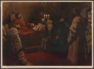 Боярская дума. by Сергей Иванов — digital art print download