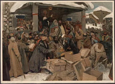 Раскол Русской Церкви by Сергей Иванов — digital art print download