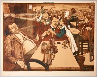 Предостережение ребенка by Вильгельм Хоффманн, А.Г., 1909 — digital art print download