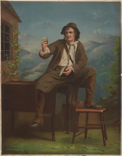 'Dis von don't count.' Mr. Joseph Jefferson, in his celebrated character of Rip Van Winkle by Bencke & Scott — digital art…