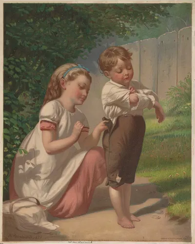 Up for repairs by Bencke & Scott, 1873 — digital art print download