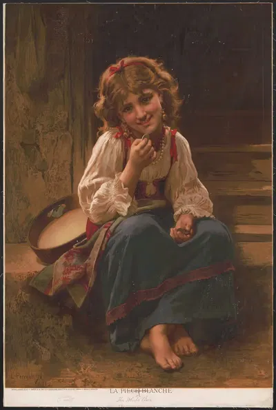 La piece blanche, or the white piece by Fishel, Adler & Co., 1879 — digital art print download