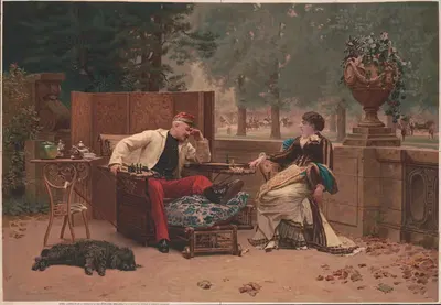 Брак по расчету by Фишель, Адлер и Ко., 1880 — digital art print download