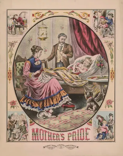 Гордыня матери by Гейлорд Уотсон, 1881 — digital art print download