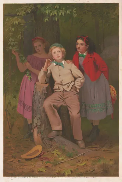 Как же я мог бы быть счастлив с любым из них by Герман Бенке, 1871 — digital art print download