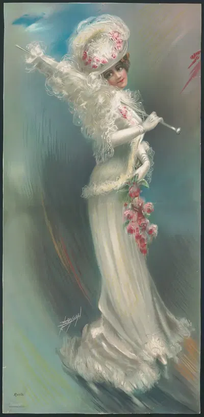 Руфь by Мик Компани, 1906 — digital art print download